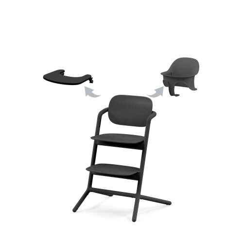 Стульчик для кормления Cybex Lemo 3 в 1 цвет Stunning Black (Черный)