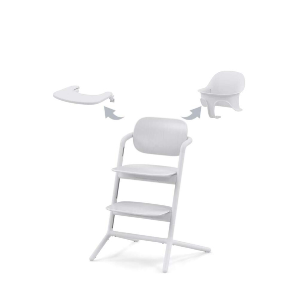 Стульчик для кормления Cybex Lemo 3 в 1 цвет All White (Белый)