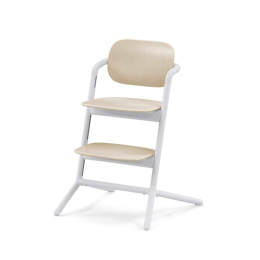 Стульчик для кормления Cybex Lemo 3 в 1 цвет Sand White (белый+натуральный)