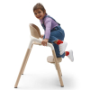 Стульчик растущий от 3 лет Bugaboo Giraffe цвет Neutral Wood/White (Натуральное дерево/белый)