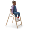Стульчик растущий от 3 лет Bugaboo Giraffe цвет Neutral Wood/White (Натуральное дерево/белый)