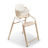 Стульчик для кормления Bugaboo Giraffe 2 в 1 с набором Baby Set цвет Neutral Wood/White