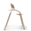 Стульчик для кормления Bugaboo Giraffe 2 в 1 с набором Baby Set цвет Neutral Wood/White