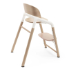 Стульчик для кормления Bugaboo Giraffe 2 в 1 с набором Baby Set цвет Neutral Wood/White