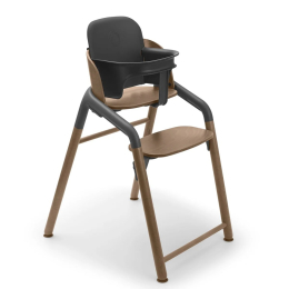 Стульчик для кормления Bugaboo Giraffe 2 в 1 с набором Baby Set цвет Warm Wood/grey