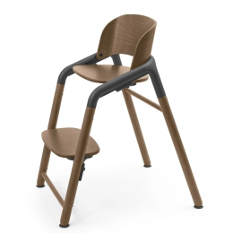 Стульчик для кормления Bugaboo Giraffe 2 в 1 с набором Baby Set цвет Warm Wood/grey