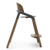 Стульчик для кормления Bugaboo Giraffe 2 в 1 с набором Baby Set цвет Warm Wood/grey
