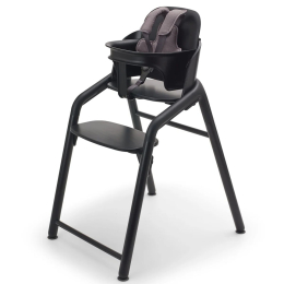Стульчик Bugaboo Giraffe 3 в 1 с набором Baby Set + Поднос цвет Black
