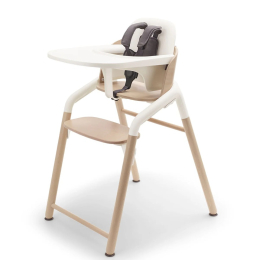 Стульчик Bugaboo Giraffe 3 в 1 с набором Baby Set + Поднос цвет Neutral Wood/White
