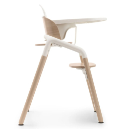 Стульчик Bugaboo Giraffe 3 в 1 с набором Baby Set + Поднос цвет Neutral Wood/White
