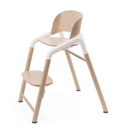 Стульчик Bugaboo Giraffe 3 в 1 с набором Baby Set + Поднос цвет Neutral Wood/White