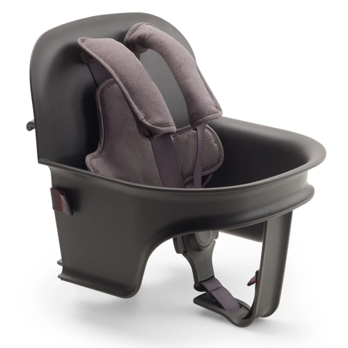 Стульчик Bugaboo Giraffe 3 в 1 с набором Baby Set + Поднос цвет Warm Wood/grey