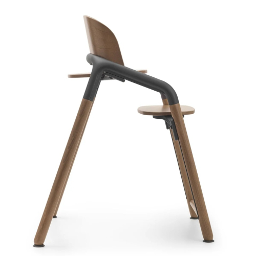 Стульчик Bugaboo Giraffe 3 в 1 с набором Baby Set + Поднос цвет Warm Wood/grey