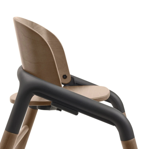 Стульчик Bugaboo Giraffe 3 в 1 с набором Baby Set + Поднос цвет Warm Wood/grey