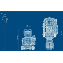 Конструктор Lego Technic 42100 Excavator Liebherr R9800 - Экскаватор