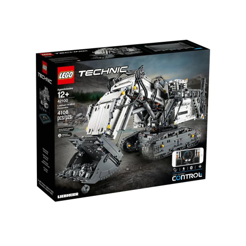 Конструктор Lego Technic 42100 Excavator Liebherr R9800 - Экскаватор