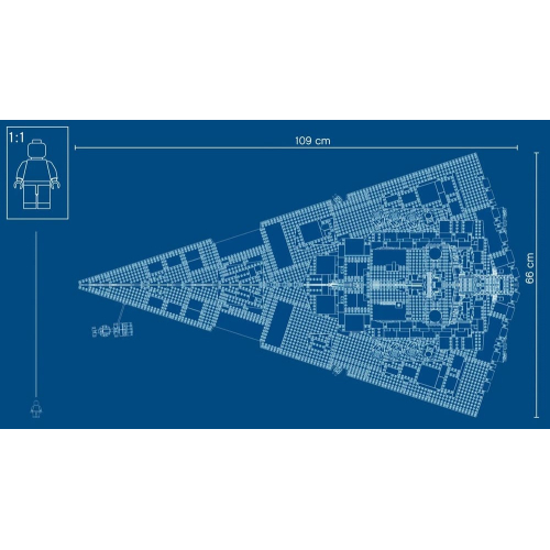 Конструктор Lego Star Wars 75252 Imperial Star Destroyer - Имперский звездный разрушитель