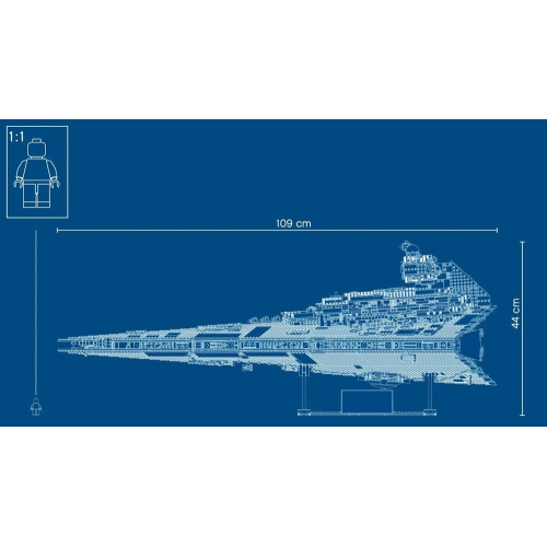 Конструктор Lego Star Wars 75252 Imperial Star Destroyer - Имперский звездный разрушитель