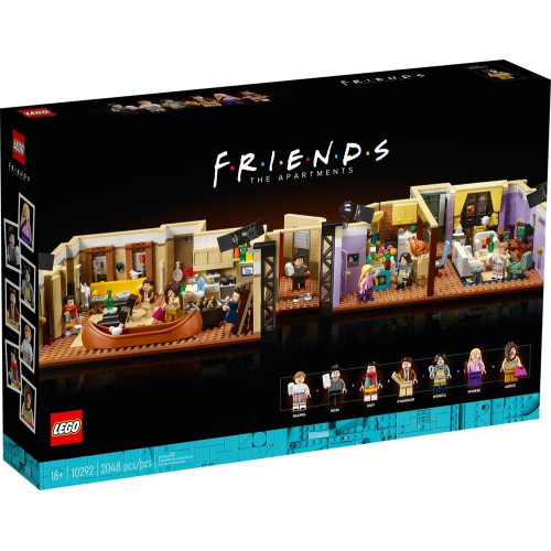 Конструктор Lego The Friends Apartments 10292 - Квартиры героев сериала Друзья