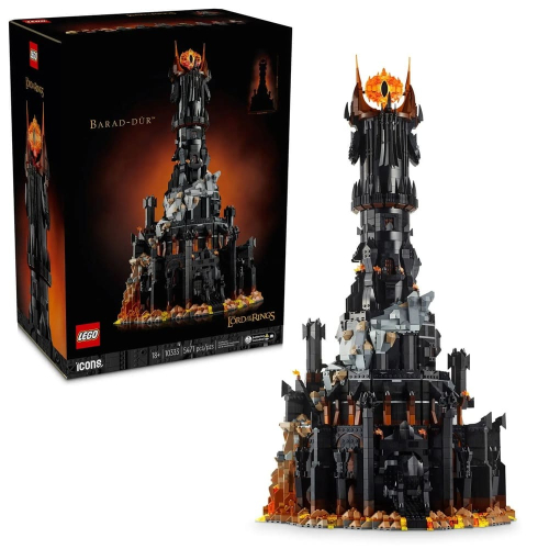 Конструктор Lego 10333 The Lord of the Rings: Barad-dûr™ - Властилин Колец
