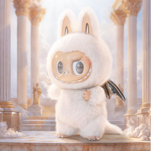 Игрушка The Monsters Labubu Zimomo Angel in Clouds (58 СМ)
