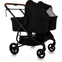 Коляска для двойни 2 в 1 Valco Baby Snap Duo Trend цвет Night (Черный)