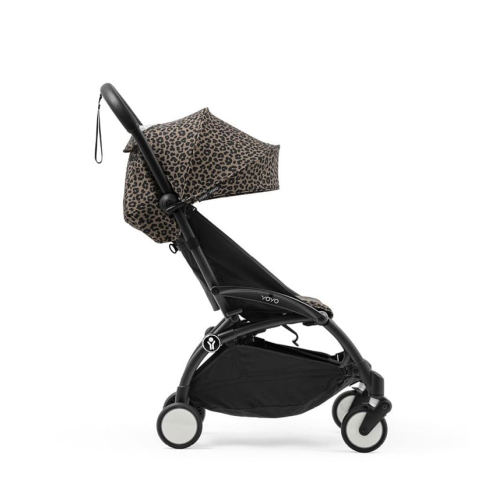 Прогулочная коляска Stokke WILD YOYO3 цвет Leopard рама Black + Бампер