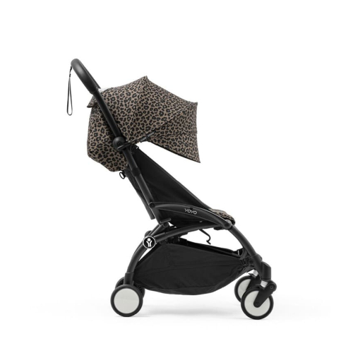 Прогулочная коляска Stokke WILD YOYO3 цвет Leopard рама Black + Бампер