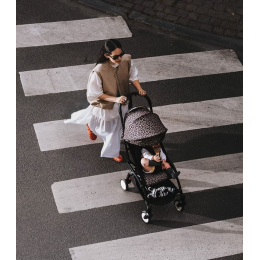 Прогулочная коляска Stokke WILD YOYO3 цвет Leopard рама Black + Бампер