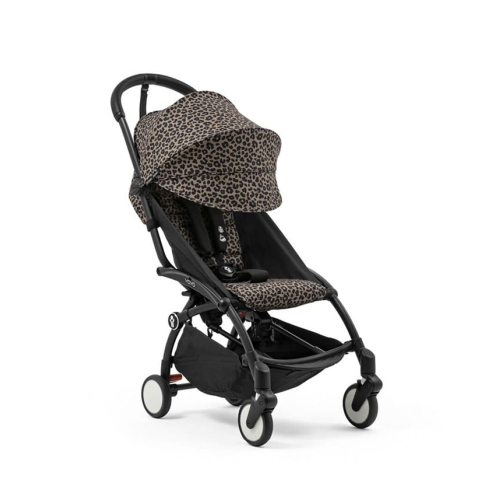 Прогулочная коляска Stokke WILD YOYO3 цвет Leopard рама Black + Бампер