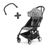 Прогулочная коляска Stokke WILD YOYO3 цвет Zebra рама Черная + Бампер