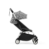 Прогулочная коляска Stokke WILD YOYO3 цвет Zebra рама Черная + Бампер