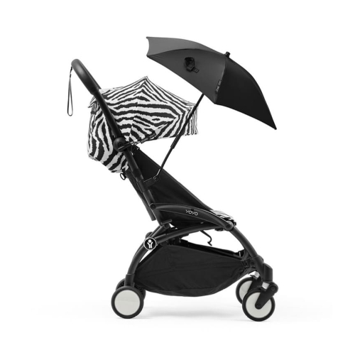 Прогулочная коляска Stokke WILD YOYO3 цвет Zebra рама Черная + Бампер