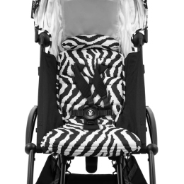 Прогулочная коляска Stokke WILD YOYO3 цвет Zebra рама Черная + Бампер