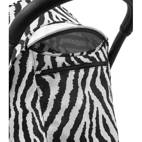 Прогулочная коляска Stokke WILD YOYO3 цвет Zebra рама Черная + Бампер