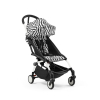 Прогулочная коляска Stokke WILD YOYO3 цвет Zebra рама Белая + Бампер