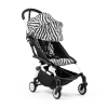 Прогулочная коляска Stokke WILD YOYO3 цвет Zebra рама Белая + Бампер