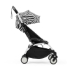 Прогулочная коляска Stokke WILD YOYO3 цвет Zebra рама Белая + Бампер