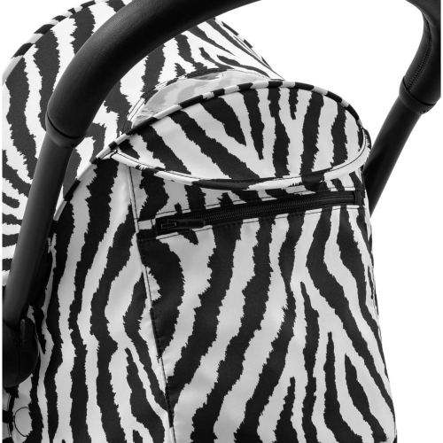 Прогулочная коляска Stokke WILD YOYO3 цвет Zebra рама Белая + Бампер