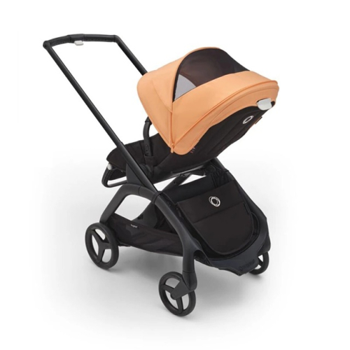 Прогулочная коляска Bugaboo Dragonfly цвет Island Coral шасси Black