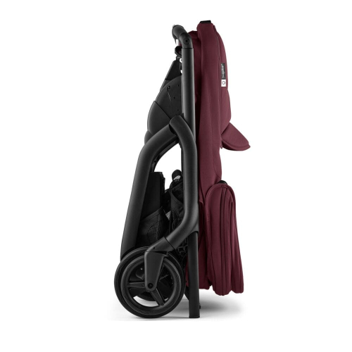 Прогулочная коляска Bugaboo Dragonfly цвет Dark Cherry шасси Black