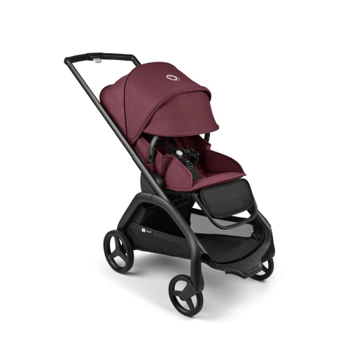 Прогулочная коляска Bugaboo Dragonfly цвет Dark Cherry шасси Black