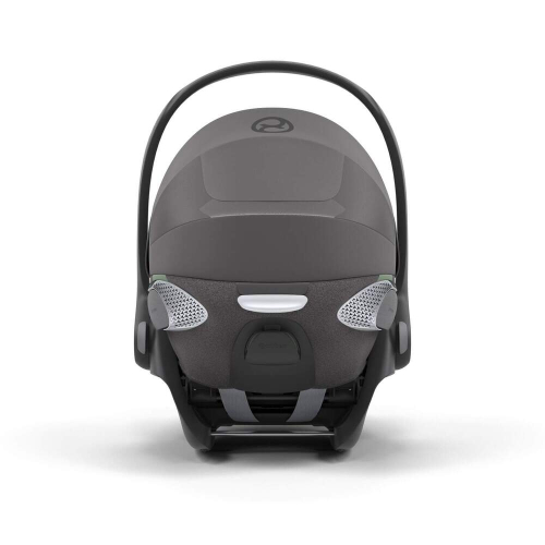 Коляска 3 в 1 Bugaboo Fox 5 Renew цвет Moon grey шасси Graphite + Автокресло Cybex Cloud T Mirage Grey (Plus)