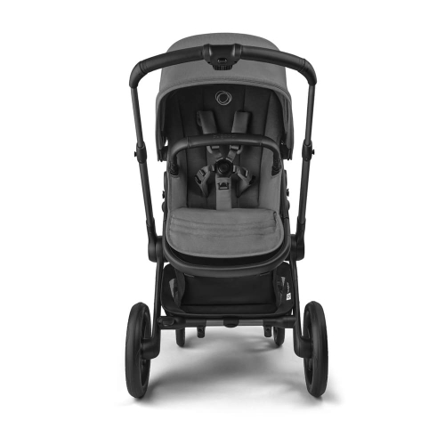 Коляска 3 в 1 Bugaboo Fox 5 Renew цвет Moon grey шасси Graphite + Автокресло Cybex Cloud T Mirage Grey (Plus)