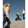 Коляска 3 в 1 Bugaboo Fox 5 Renew цвет Moon grey шасси Graphite + Автокресло Cybex Cloud T Mirage Grey (Plus)