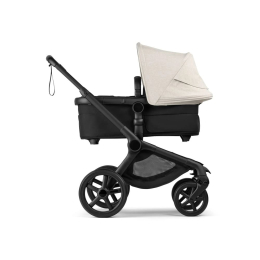 Коляска 3 в 1 Bugaboo Fox 5 Renew цвет Misty white шасси Black + Автокресло Cybex Cloud T Platinum White (Plus)