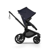Коляска 3 в 1 Bugaboo Fox 5 Renew цвет Deep Indigo шасси Black + Автокресло Cybex Cloud T (цвет на выбор)