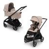 Коляска 2 в 1 Bugaboo Dragonfly цвет Desert Taupe шасси Black