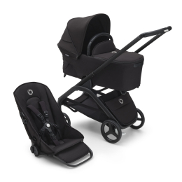 Коляска 2 в 1 Bugaboo Dragonfly цвет Midnight black шасси Black