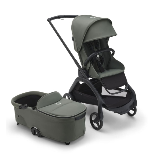 Коляска 2 в 1 Bugaboo Dragonfly цвет Forest Green шасси Black